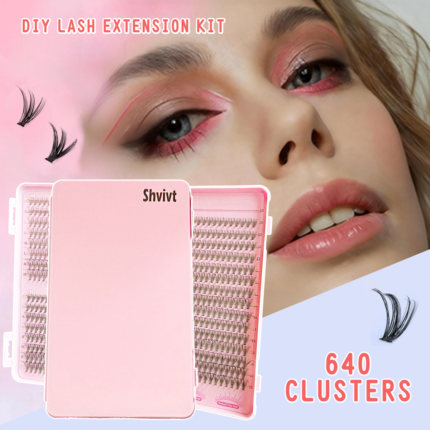SHVIVT Spiky Slay Manga Lash Clusters With Spikes Pre-Spikes Wispy Cluster Eyelash Extensions Fluffy Anime Eyelashes Clusters Reusable Faux Mink Fairy Individual Lash Extension D Curve 12-18mm 204 Pieces - Cosmetic, Makeup